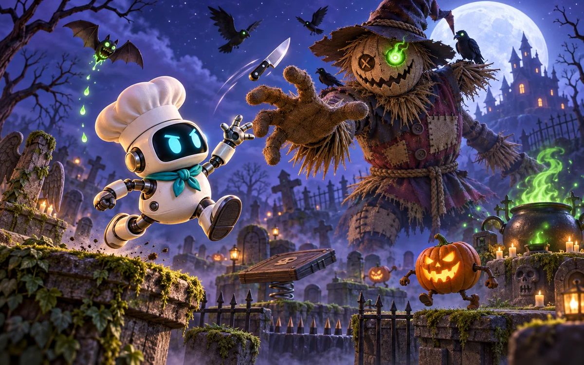 Robot Chef · Taso 2: Halloween-yö